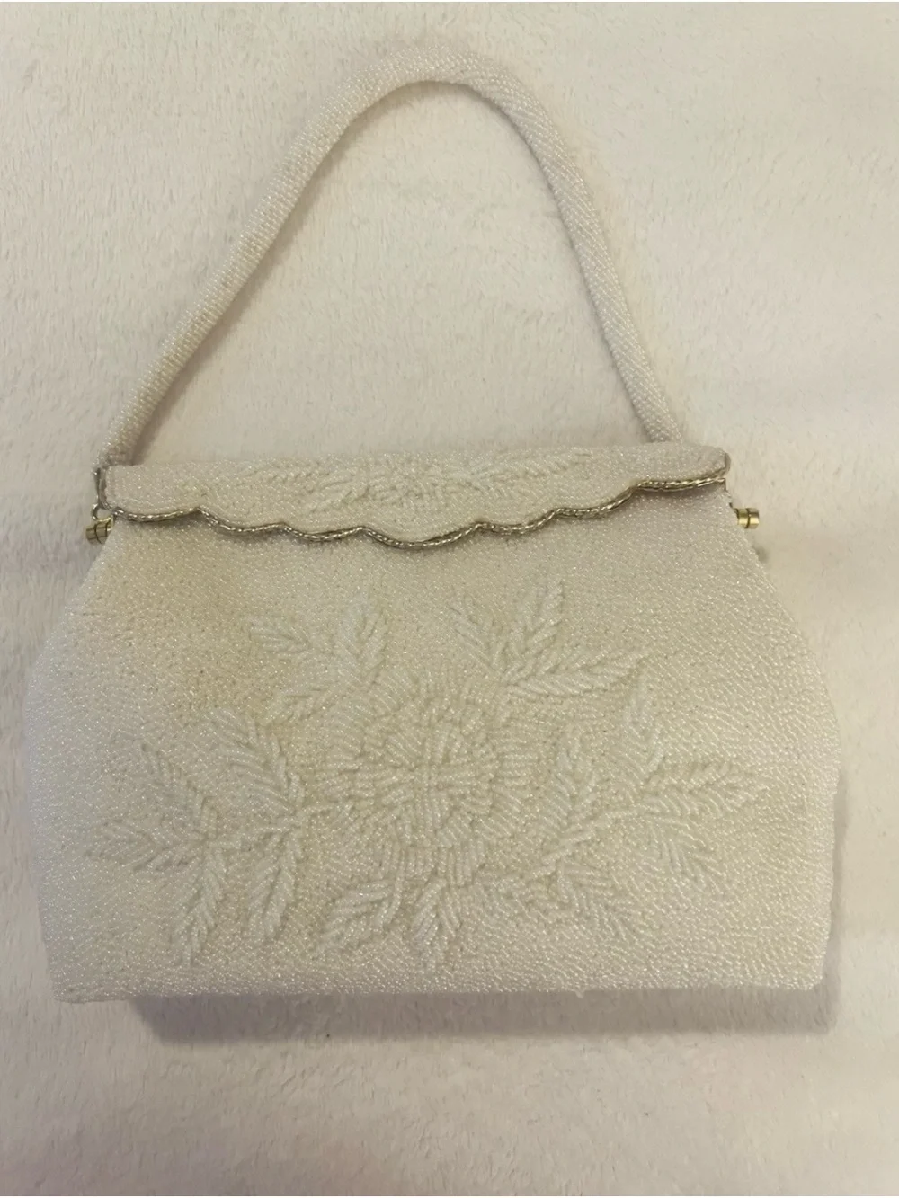 Vintage made japan unbranded sophisticated cream